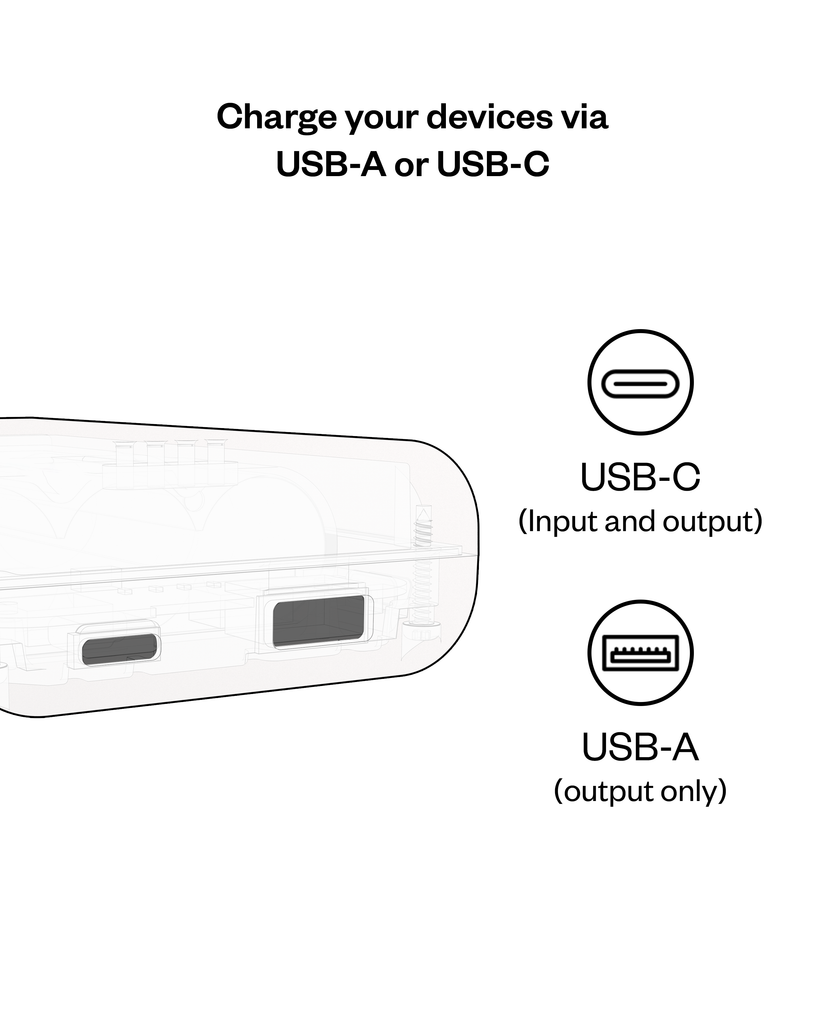 Monochrome Power Bank