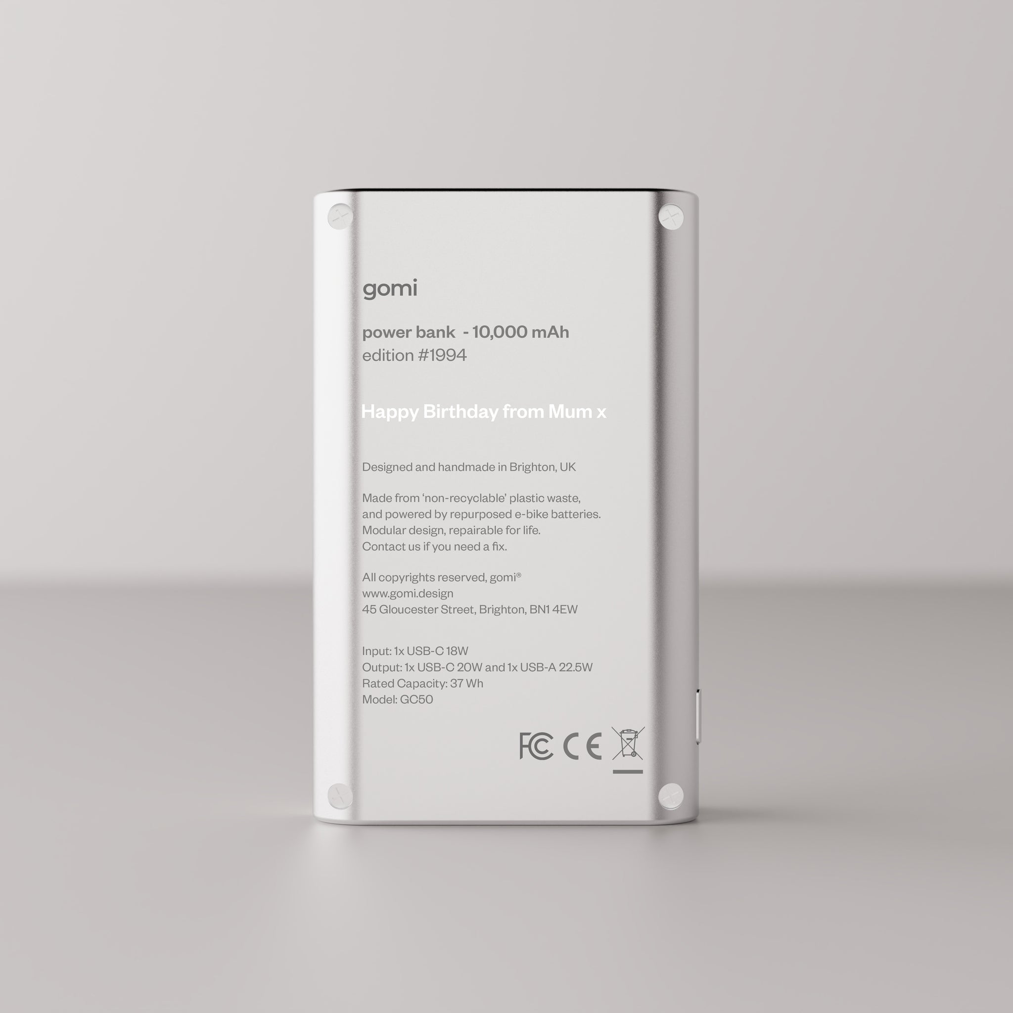 (test) gomi Power Bank (A/B Test)