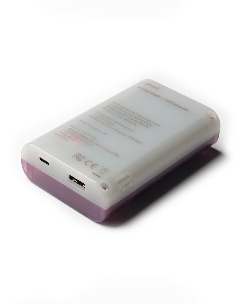 Translucent Plum Power Bank