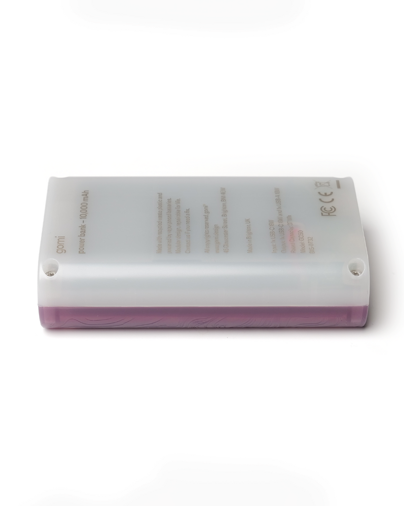 Translucent Plum Power Bank